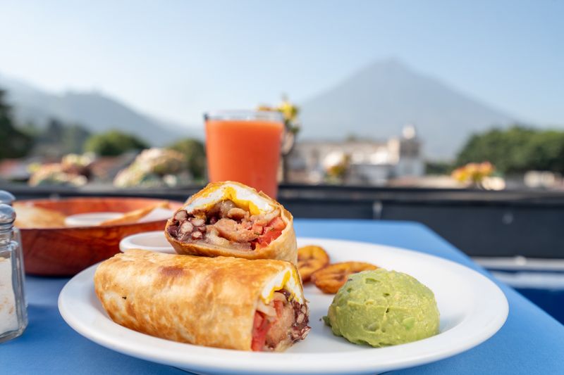 burrito desayuno