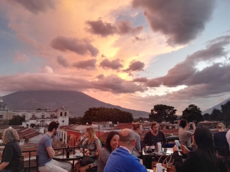 firey sky